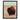 Rustic Burl Wood Custom Picture Frame - Charcoal
