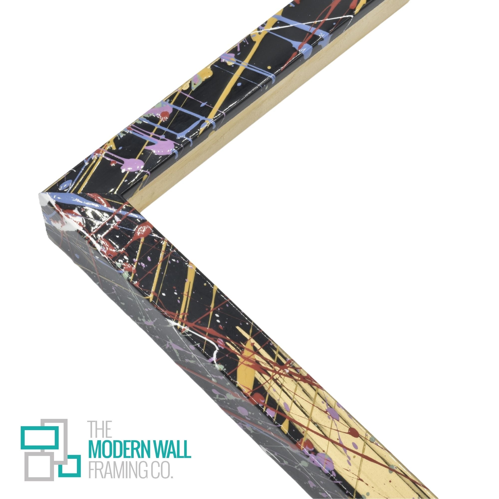 Colorful Urban Splatter Custom Picture Frame | All Colors – The Modern Wall