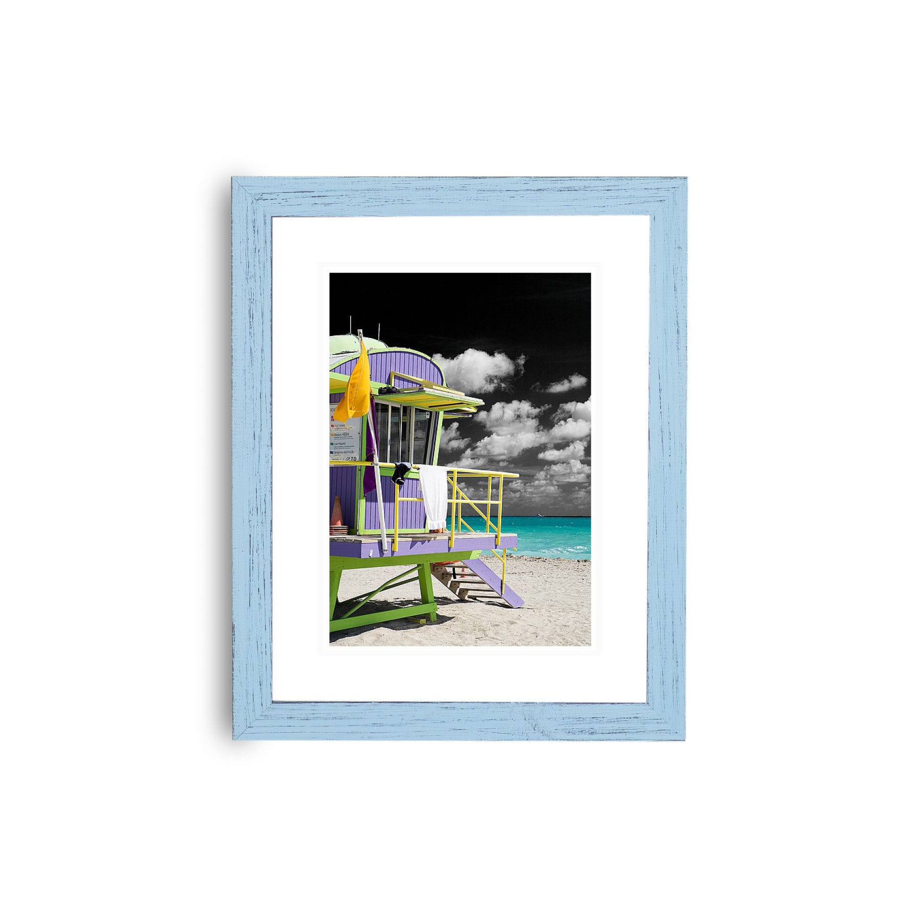 Picture Frame Design Color:blue Country Colors 1 1/2