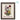 Floral Embossed Ornate Custom Brown Picture Frame