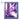 Colorful Purple Bamboo Custom Picture Frame