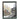 Modern gunmetal gray picture frame with weathered metallic finish for wall art